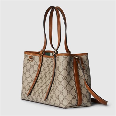 gucci emblem tote small